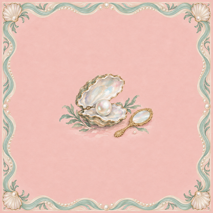 The Pearl Salon Mahjong Mat artwork